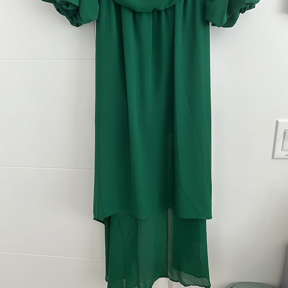 FOREVER 21 High Low Off Shoulder Dress - Picture 4 of 4